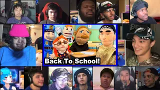 SML Movie: Back To School! REACTION MASHUP