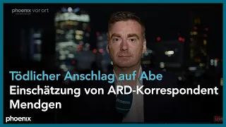 Schaltgespräch mit ARD-Korrespondent Ulrich Mendgen am 08.07.22