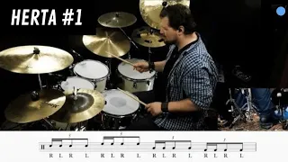 Herta #1 (Drum Lesson) triplet drum fill