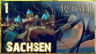 Letsplay Empire Divided Total War: Rome 2 (German | HD | Sehr schwer) #1 Sachsen