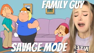 Family Guy - Most Savage Moments REACTION!!!