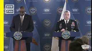 Defense Secretary Lloyd Austin, Gen. Mark Milley Hold News Conference