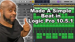 Making A Simple Beat in Logic Pro X 10.5