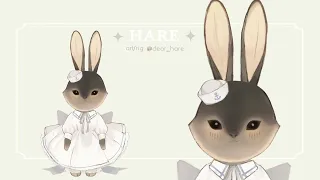 【Live2D Showcase】Personal Model : Dear Hare【Vtuber】