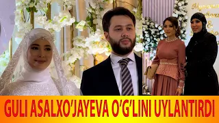 GULI ASALXO'JAYEVA 2-O'G'LINI UYLANTIRDI TO'YDAN TO'LIQ VIDEO