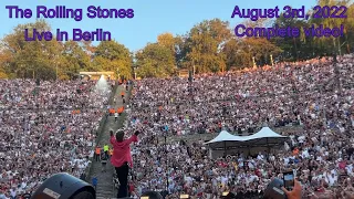 The Rolling Stones - Live in Berlin 2022/08/03 - Video - 14th show of the tour