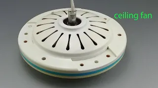 turn ceiling fan into 220v generator