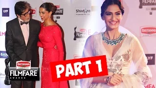 Filmfare Awards 2016 | Salman Khan, Deepika Padukone, Ranveer Singh | Red Carpet | Part 1