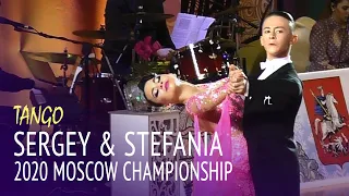 Sergey Burdin & Stefania Shakhray = Tango = 2020 Moscow Сhampionship