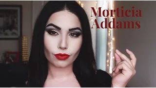 Morticia Makeup Tutorial Halloween 2015 | Olivia Doyle