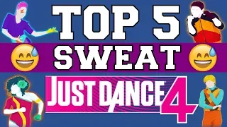 Top 5 Sweat Routines on Just Dance 4!