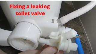 Fixing a leaking RV toilet valve