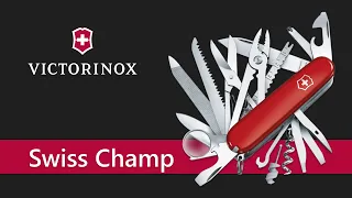 Нож Victorinox Swiss Champ 1.6795 - обзор