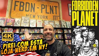 Loja Nerd pra conhecer em Nova York: Forbidden Planet - Tour Completo em 4K