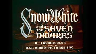 Snow White and the Seven Dwarfs - 1937 Theatrical Trailer