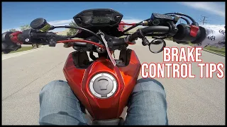 Honda Grom - Brake Control Tips