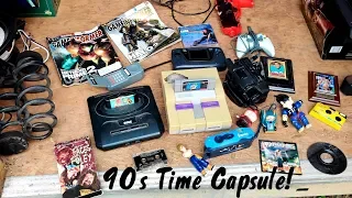 Opening a TIME CAPSULE from the 1990's! Nostalgic Goodness!