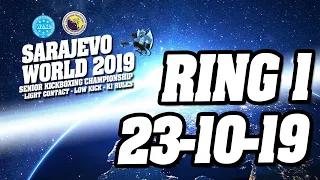 WAKO World Championships 2019 Ring 1 23/10/19