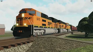 BNSF 8478 Curving Away From Krazy City Yard