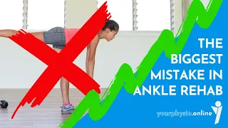 Don't make this mistake after you sprained your ankle | Ankle injury | YourPhysio.online