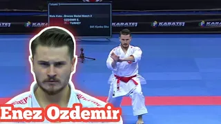 karate kata KANKU SHO by Enez Ozdemir (TUR) - Karate1 Premier League| Baku2022| WKF