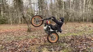 Montesa 4RT wheelie