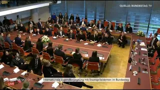 Jugendbegegnung mit Schäuble, Steinmeier und Rivlin
