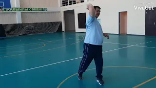 11 ГИМНАСТИКА Обучение техники метания теннисного мяча HD