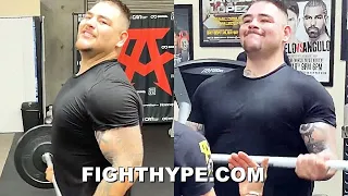 ANDY RUIZ JACKED TRAINING; GETTING SWOLE IN CAMP WITH CANELO, RYAN GARCIA, & OSCAR VALDEZ