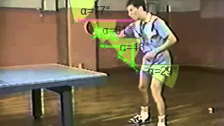 Jan Ole Waldner - Backhand counterhit - slow motion