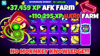 Fast and Easy Boomerang Paragon XP Farm BTD6 (NO MONKEY KNOWLEDGE!)