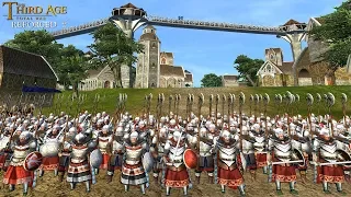 BORDER TOWN OF FORLINDON (Siege Battle) - Third Age: Total War (Reforged)