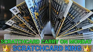 Scratchcard carry on Monday