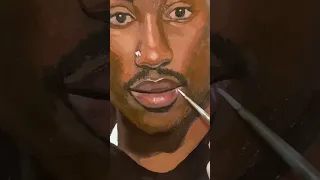 Tupac painting #shorts #satisfying