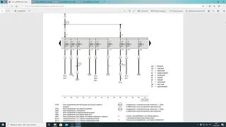 Как читать электрическую схему автомобилей VAG группы?