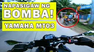 YAMAHA MT03 Taguanao Ride 4K POV [PURE SOUND]