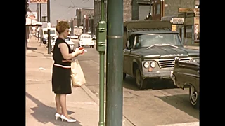 1966 - Chicago Street Scenes; Women selling Poppies on the street.