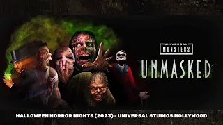 Universal Monsters Unmasked Haunted House Halloween Horror Nights (2023) Universal Studios Hollywood