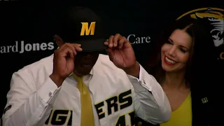 Full introductory press conference with Mizzou baseball coach Kerrick Jackson