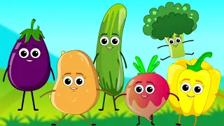 Ten Little Veggies, Fun Learning Video for Kids by Mr Fruit