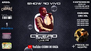 Show Cicero de Souza Convida - Pagode Do Negrão