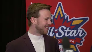 Elias Lindholm Reacts to Being Traded to the Vancouver Canucks