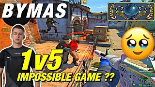 Bymas 1v5 matchmaking game??!😳 (34 kills & 165 ADR) CSGO Bymas POV