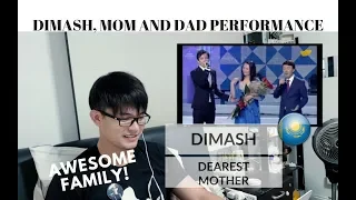 [REACTION] DIMASH PARENTS can SING! WOW! | Dearest Mother | #JANGReacts