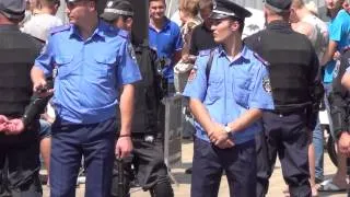 o1.ua - Митинги на Думской площади: «Марков» vs. «Кивалов»