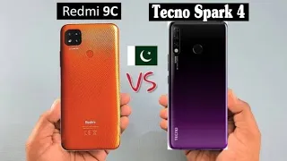 Redmi 9c vs Tecno Spark 4 Speed Test | Redmi 9c vs Tecno Spark 4 Comparison | Redmi 9c | Spark 4