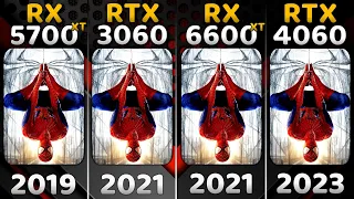 RX 5700 XT vs RTX 3060 vs RX 6600 XT vs RTX 4060 | 1080p/1440p : 14 Games - The Ultimate Comparison