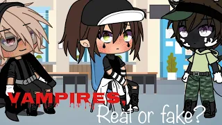 Vampires, real or fake? ||meme|| Gacha life|| Notfeelingmyself