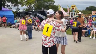 Cajun Waltz contest. Breaux Bridge Crawfish Festival 2023