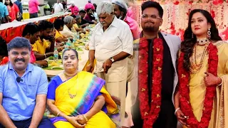 20+ items | Sun TV Celebrity WEDDING FEAST - With Mangai Mami